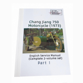 changjiang750 workshop manual two volumes