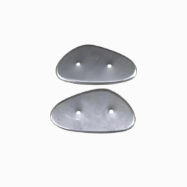 fuel tank knee rubber pad mounting brackets