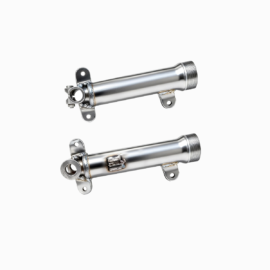 slider tubes with mudguard bracket 2pcs