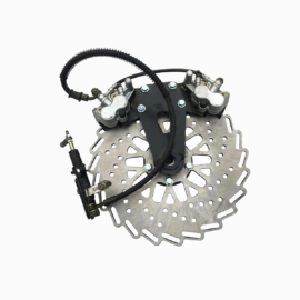 cj750 front wheel disc brake, inverted