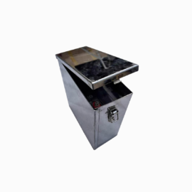 cj750 battery box 12v stainless steel