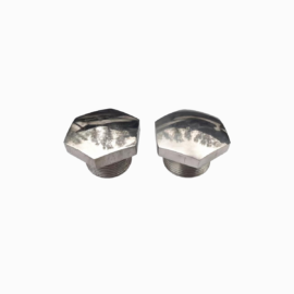 cj750 chromed front fork nuts
